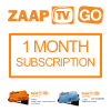 ZAAPTV GO 1 Month Subscription