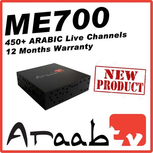 ARAABTV ME700 Arabic TV Channels - New 2018 Model