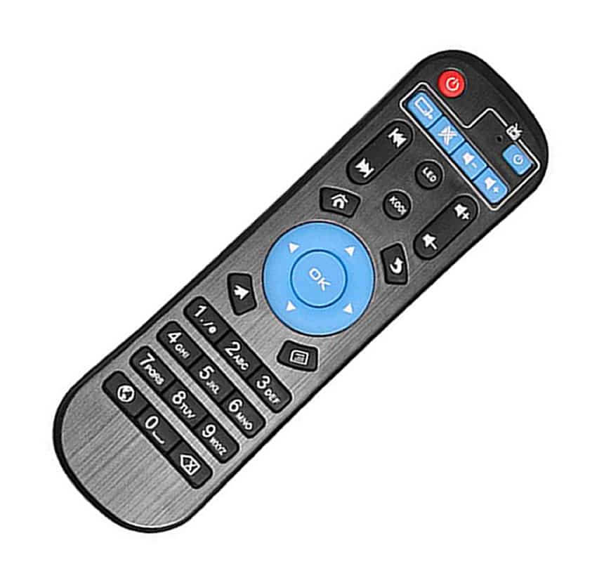 ZAAPTV HD709 Remote Control