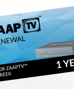 ZAAPTV GREEK 1 Year Renewal Card / PIN