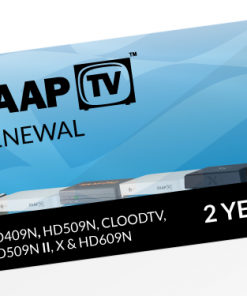 ZAAPTV 2 Year Renewal Card / PIN