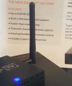 ZAAPTV HD709 - New 2018 Model with External 2.4GHz WiFi Antenna