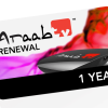ARAABTV 1 Year Renewal Card / PIN