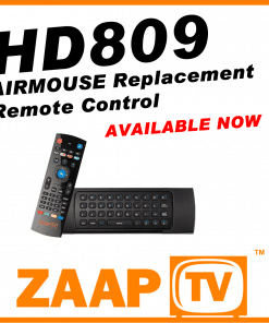 ZAAPTV HD809 Airmouse Remote Control